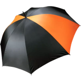 KiMood Storm Manual Open Golf Umbrella Black/Orange