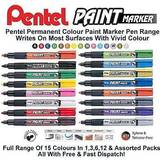 Pentel Permanent Cellulose Paint Marker MMP20 Single Violet