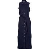 Lacoste Cotton Dresses Lacoste Long Dress EF1107-166 women