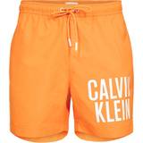 Orange Swimming Trunks Calvin Klein Herren Badehose Drawstring Lang, Orange Sun Kissed Orange