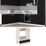 Multicoloured Cabinets vidaXL Oven Engineered Wood Storage Cabinet