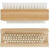 DD wooden nail brush cleaning finger manicure pedicure scrubbing strong bristle