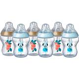 Tommee Tippee Closer to Nature Decorated Baby Bottles 260ml 6-pack