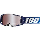 100% Armega Goggles Bronze HiPER Mirror Silver Flash Lens