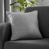 Scatter Cushions Fusion Strata Woven Piped Complete Decoration Pillows Silver