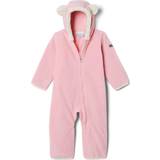Pink Fleece Overalls Columbia Infant Tiny Bear II Bunting- Pink 18/24