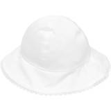 Lace Accessories Chloé Baby's Embroidered Hat - White