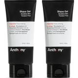 Anthony Shave Gel for Men with Sensitive Skin Non-Foaming, Soothing Shaving Cream Aloe Vera Beads Hydrate