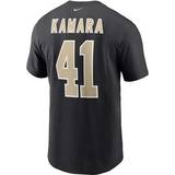 Nike Men's Alvin Kamara Black New Orleans Saints Name and Number T-shirt