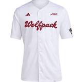 Real Madrid T-shirts adidas NC State Baseball Jersey White Mens