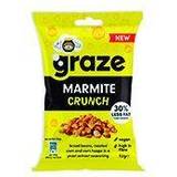 Snacks Graze Marmite Crunch Bag 52g Pack 3249 PX70510