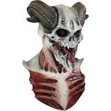 Red Head Masks Fancy Dress Ghoulish Devil Skull Mask For Halloween 18198