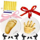 Hand & Footprints Baby ornament hand foot print kit ornaments