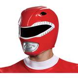 Disguise Men's Red Ranger Adult Helmet
