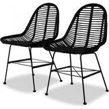 VidaXL Chairs vidaXL Black, 2/4/6x Kitchen Chair