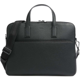 Leather Briefcases HUGO BOSS Crosstown Document Case - Black