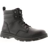 Caterpillar Boots Caterpillar Mens Practitioner Mid Boot in Black Leather