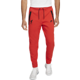 Nike Men's Liverpool FC Tech Fleece Pants - Rush Red/Black