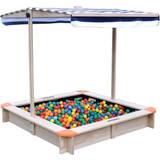 Plastic - Sand Boxes Playground Hedstrom Play Sand & Ball Pit with Canopy