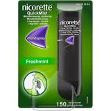 Nicotine Spray Medicines Nicorette Quickmist Freshmint1mg 1pcs 150 doses Mouth Spray