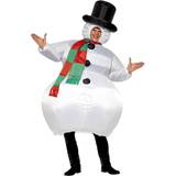 Inflatable Fancy Dresses Fancy Dress Smiffys Inflatable Snowman Costume