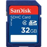 Class 4 Memory Cards SanDisk SDHC Class 4 4/4MBps 32GB