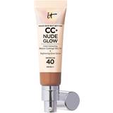 CC Creams IT Cosmetics CC+ Nude Glow Lightweight Foundation + Glow Serum SPF40 Rich Honey