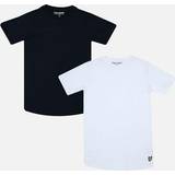 Lyle & Scott T-shirts Lyle & Scott Boy's Pack Lounge T-Shirts Blue/Dark Shade/Navy