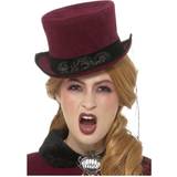 Halloween Hats Fancy Dress Smiffys Deluxe victorian vampiress hat