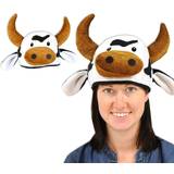 White Hats Beistle 60791 Plush Cow Head Hat- Pack of