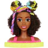 Barbie Dolls & Doll Houses Barbie Deluxe Colour Change Styling Head & Accessories