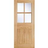 LPD Cottage OSTA4L30 Interior Door Clear Glass L, R (76.2x198.1cm)