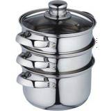 Induction Food Steamers KitchenCraft Three Tier