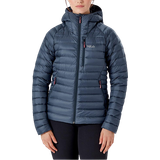 Grey - Women Outerwear Rab Women's Microlight Alpine Down Jacket - Steel