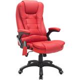 Red Office Chairs Homcom Executive Red Office Chair 121cm