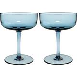 Blue Champagne Glasses Villeroy & Boch Like coupe Champagne Glass