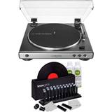 Audio-Technica AT-LP60X Belt-Drive Stereo Turntable Gunmetal with Cleaner Kit