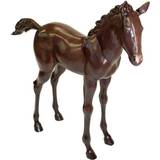 Design Toscano Standing Horse Foal Cast Bronze Garden