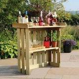 Outdoor Bar Sets Garden & Outdoor Furniture Zest Folding Outdoor Bar Set