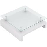 vidaXL Glass Top Coffee Table 77x77cm