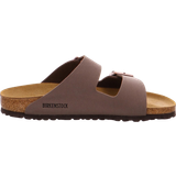 Faux Leather Sandals Birkenstock Arizona Birkibuc - Mocha