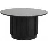 Nordal Erie Black Coffee Table 90cm