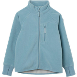 Babies Shell Outerwear Polarn O. Pyret Wind Fleece Jacket - Blue/Grey (60517215-305)