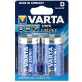 Varta D (LR20) Batteries & Chargers Varta High Energy D LR20 2-pack