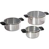 Ozeri Inductive Cookware Set with lid 6 Parts