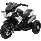 Homcom Kids Electric Motorcycle Ride-On Toy Music Horn Lights Black