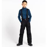 Zipper Thermal Trousers Children's Clothing Dare2B Kids Motive Waterproof Ski Pants Black