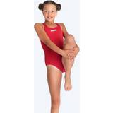 Arena Girl's Team Swimsuit Swim Pro Solid Red/White