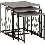 Nesting Tables SECONIQUE Athens Square Nesting Table