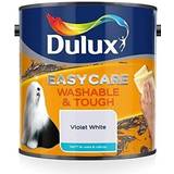 White Paint Dulux Easycare Washable & Tough Matt Wall Paint Violet White 2.5L